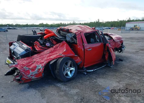 2012 Ram 1500 Slt из США, поврежденный, VIN 1C6RD6LT4CS159382